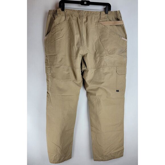 5.11 Tactical Series Mens Size 44X32 Desert Tan Poly Cotton Cargo Pants - Picture 8 of 16
